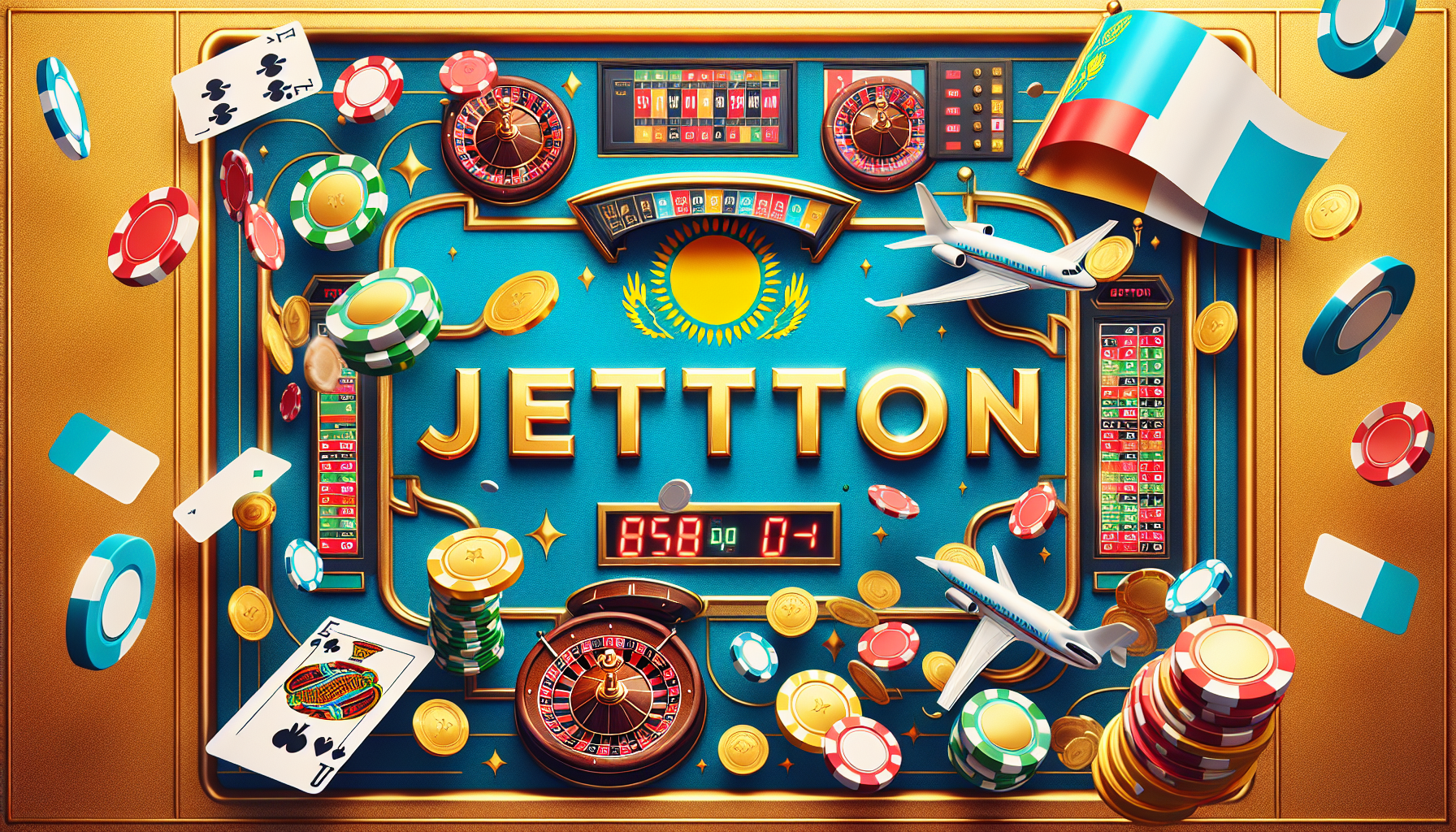 Логотип онлайн казино JetTon